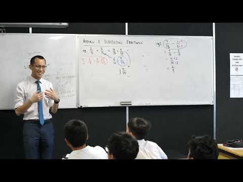 Adding and Subtracting Fractions (3 of 4: Comparing methods)