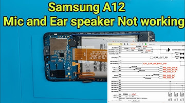 SAMSUNG A12 EAR SPEAKER AND MIC NOT WORKING SOLUTION @JYOTSNAMOBILECARE