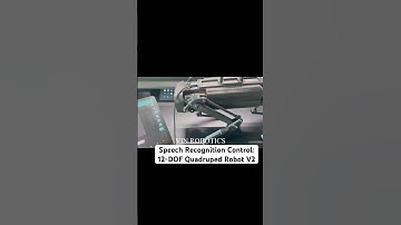 Speech Recognition Control: 12-DOF Quadruped Robot V2