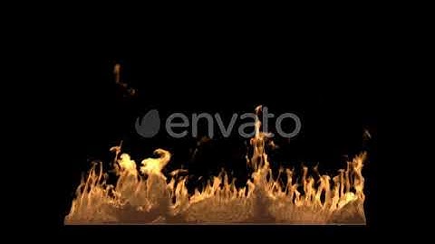 Wide Huge Fire Source | Motion Graphics - Envato elements