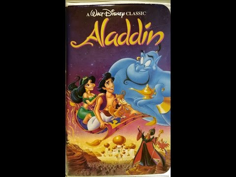 Opening to Aladdin 1993 VHS (Version 1)