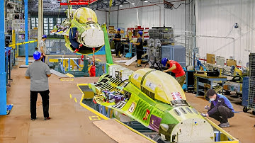 Inside Multi Billion $ Factories Building US Most Feared Fighter Jets | Documentary