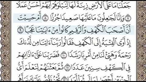 سورة الكهف الصفحة 294 الشيخ محمد صديق المنشاوي