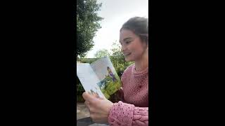Lily James For Save With Stories Reading The Scarecrows' Wedding By Julia Donaldson