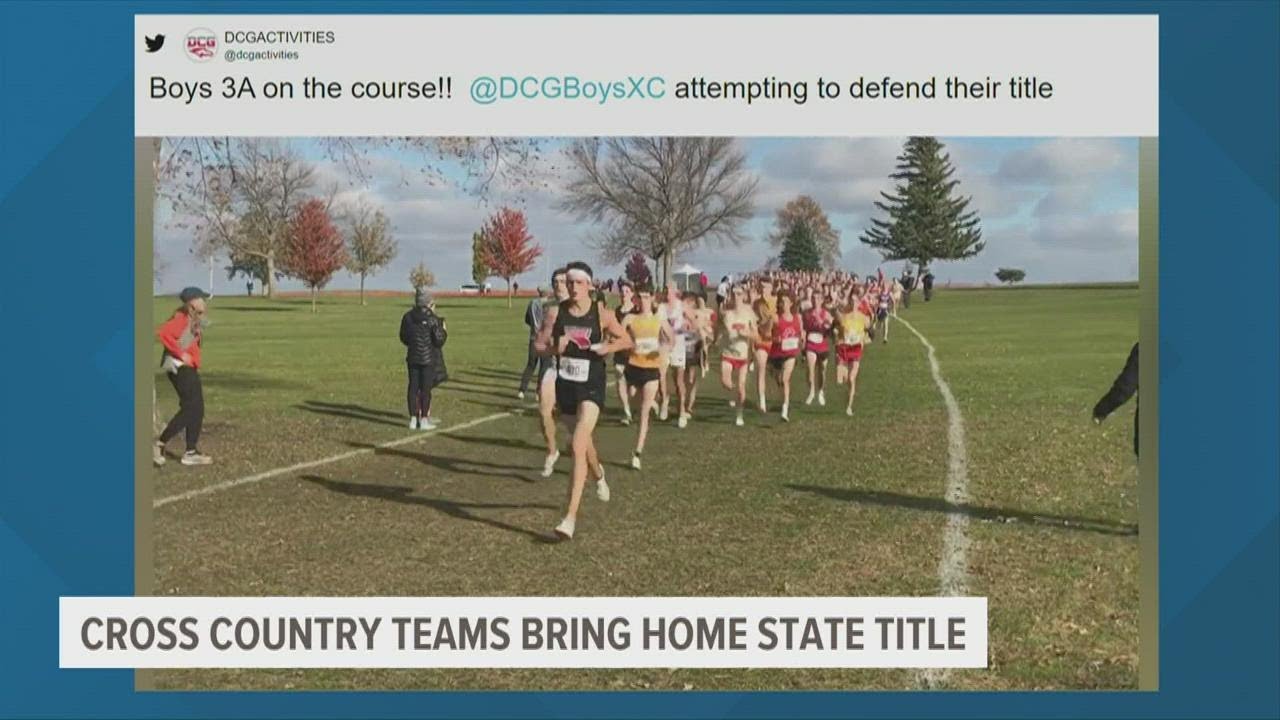 Several central Iowa high schools take home cross country state
