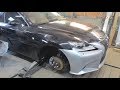 Lexus IS 250. The minor body repair. Небольшой ремонт кузова.