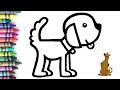 Easy Dog Drawing for Kids | Kids Drawing | Draw | How to draw