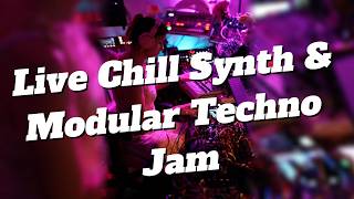 Live Melodic Chill Techno Jam 120bpm Synth Gear dawless ✨💜