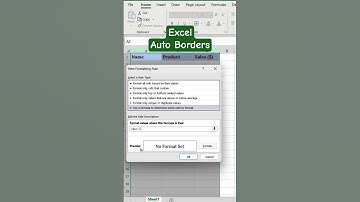 De eenvoudigste manier om automatische randen in Excel in te stellen (geen VBA nodig!)