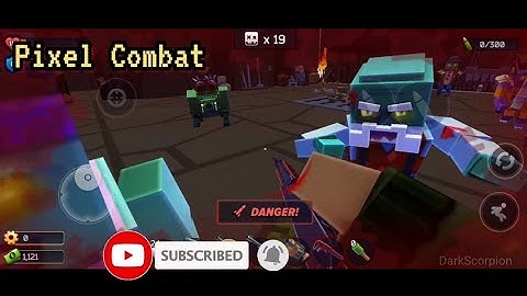 Pixel Combat: Zombies `Hardcore` ||Mobile gameplay||