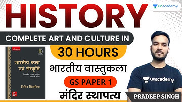 L10: History | Art & Culture | भारतीय वास्तुकला | मंदिर स्थापत्य | UPSC CSE/IAS 2021/22