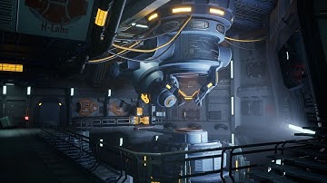Sci-Fi Prison Lab | Unreal Engine 5 Realtime Environment
