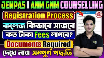 ANM GNM Mop Up Round Counselling Choice Filling | ANM GNM JENPAS UG Mop Up Round Counselling
