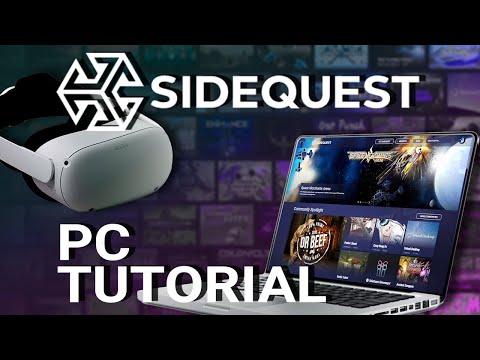 How to get side quest on oculus quest 2 with pc