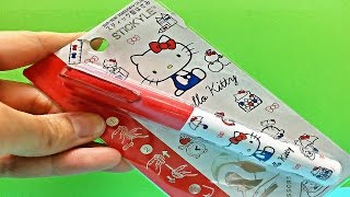 スティック型 はさみSTICKYLE sun-star Hello Kitty　Portable scissors