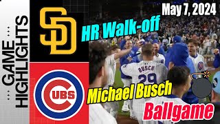 San Diego Padres vs Chicago Cubs [Padres break through in a BIG way! Walk-off Bomb! 💣]