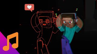 [2 Phut Hon x Minecraft] ❤️Love me, please. | This is a Meme. | Phut Hon Minecraft Steve Resimi