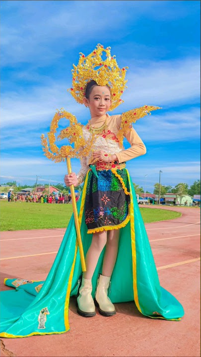 Pembuatan Aksesoris mahkota #karnaval #carnaval2023 #tanatidung