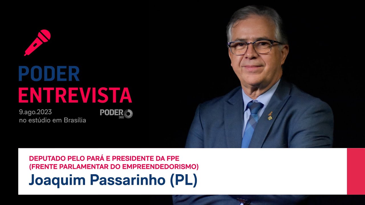 Poder Entrevista: Joaquim Passarinho (PL-PA), deputado e presidente da FPE