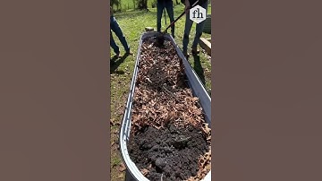 Easy DIY Hack To Fill Raised Garden Bed #Garden #Gardening #Shorts #GardeningIdeas