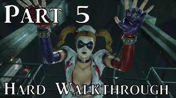 Batman: Arkham Asylum Remastered | Part 5 - Penitentiary | Hard Walkthrough Playthrough