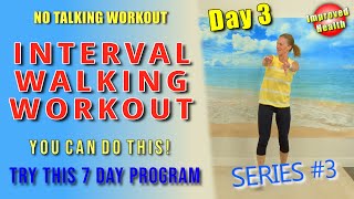 See Quick Improvements in Your Fitness | Interval Training | Walk at Home | Cater the program to YOU