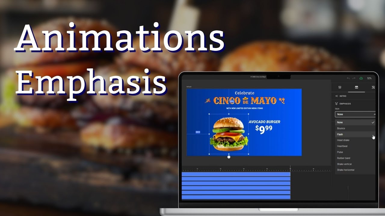 How to Add an Emphasis Animation in GraFx Studio - YouTube