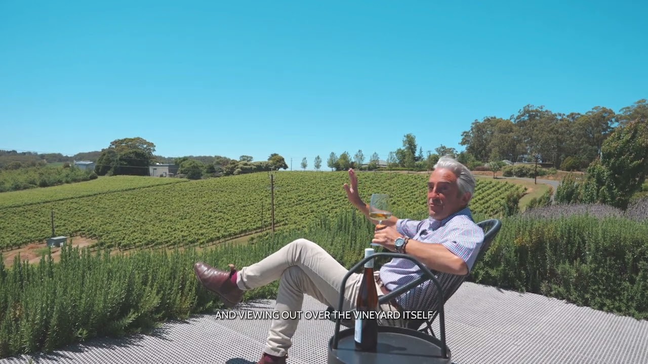 The viewing platform: At Adelaide Hills House