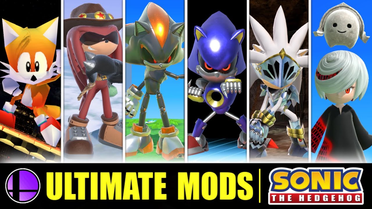 Sonic the Hedgehog Mods in SMASH ULTIMATE! (Part 9)