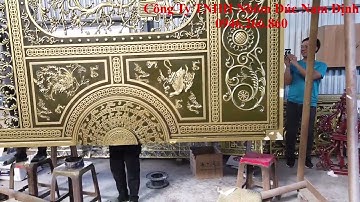 Giá cổng nhôm đúc mạ đồng thay đổi ra sao sau mỗi mùa xây dựng tại Hải Phòng