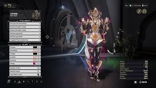 warframe 2nd skin CITRINE fashion frame detailed