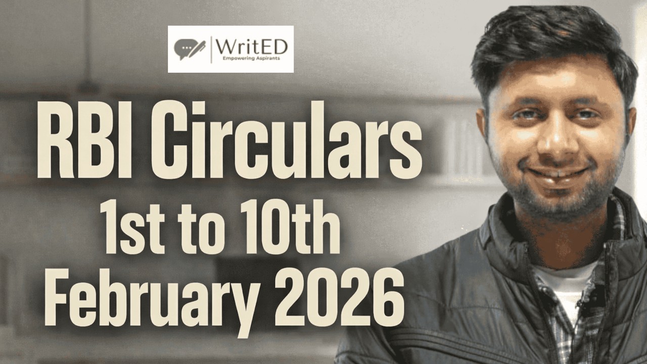 RBI Circulars 1st to 10th February 2026 | RBI Grade B 2026 | SBI PO 2026 | IBPS PO 2026 | Mayank Sir