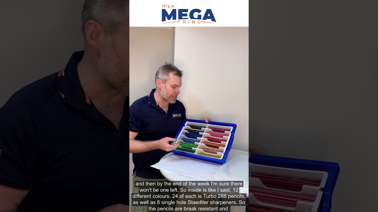 STAEDTLER Noris Colour Class Pack | Bulk Coloured Pencils for Classrooms & Art Rooms | Mega