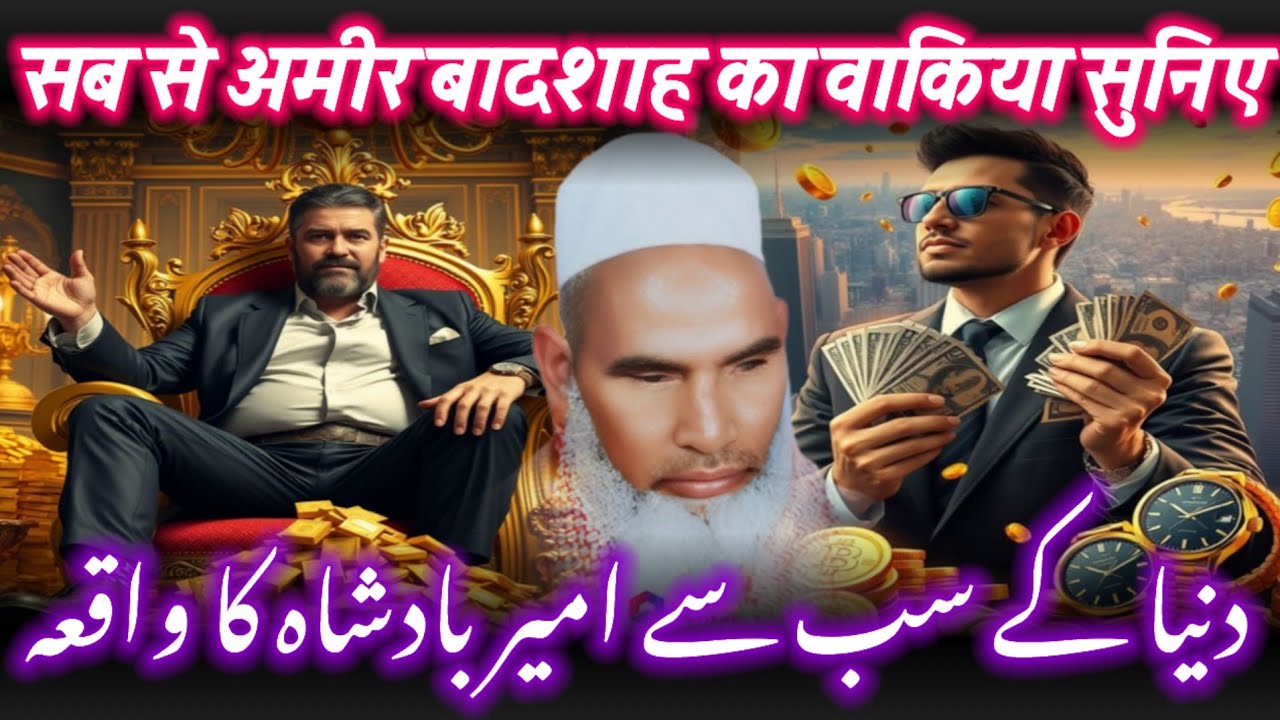 Duniya Ke Sab Se Ameer Badshah Ka Waqia Qaroon Ka Waqia / Qari Haneef Multani / Kari Hanif Ki Takrir