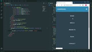 Auto Close Navbar On Single Page Websites || Using Javascript Only || How To Smooth Scroll(CSS ONLY)