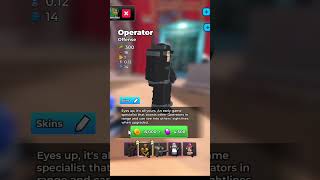 fastest way to obtain tds operator (real)