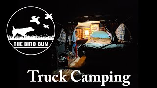 Truck Camping Setup
