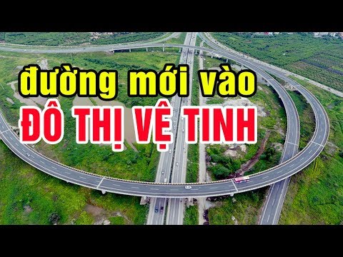 Video Chuẩn bị mở đường vào đô thị vệ tinh Sóc Sơn - youtube