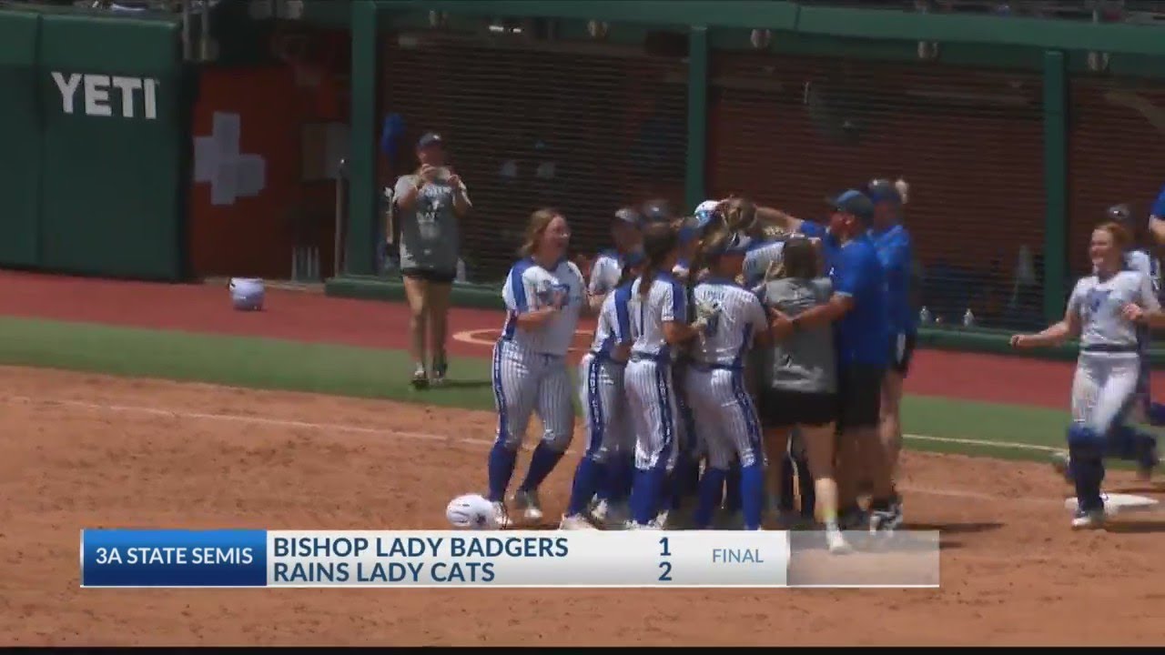 Rains and Diboll will play for 3A State Softball Title YouTube