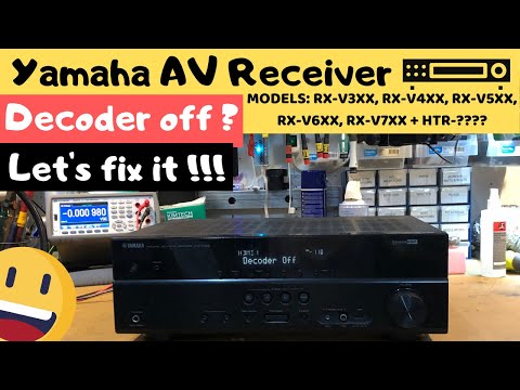 Video: Mengapa receiver Yamaha saya mengatakan decoder mati?