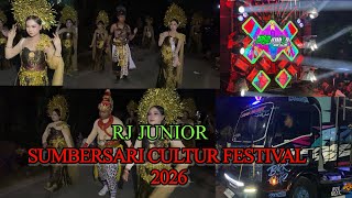 RJ JUNIOR Bersama Pasukan Cantiknya Karnaval Sumbersari - Dampit 2026 👍🔥🔥