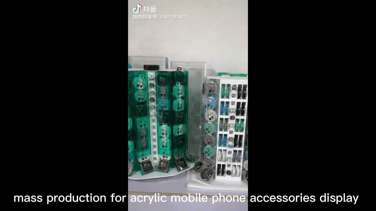 mobile phone accessories display stand