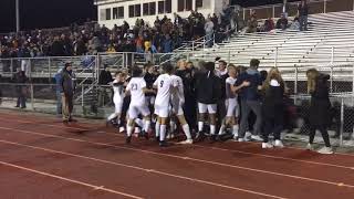 Ann Arbor skyline soccer celebrates OT victory to reach state finals