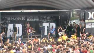 a day to remember-"NJ﻿ Legion Iced Tea"-warped tour 09