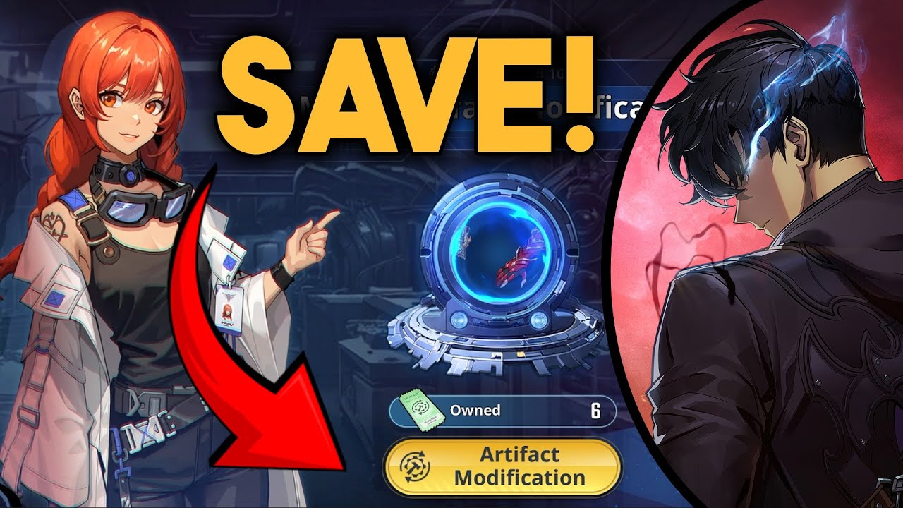 DONT WASTE THESE! (Artifact Modification Event) | Solo Leveling: Arise