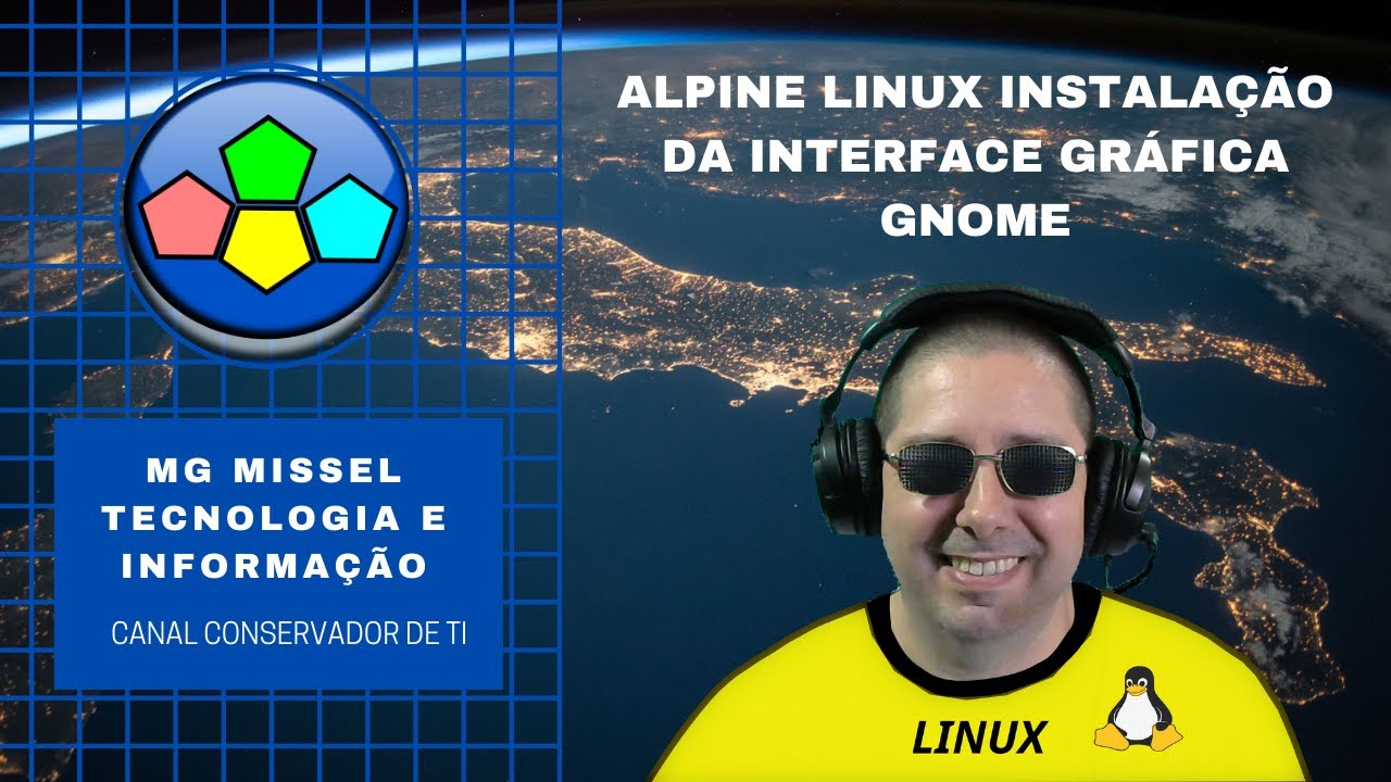 ALPINE LINUX INSTALAÇÃO DA INTERFACE GRÁFICA GNOME - YouTube