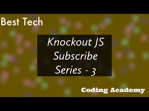 knockout Js tutorial