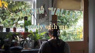 study with me 🌾 | stardew valley 🍂 fall music | 1 hour with timer
