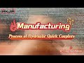 Manufacturing Process of Hydraulic Quick Couplers(O-ring Installation)