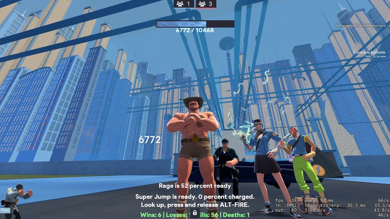 [TF2] - Freak Fortress 2, Saxton Hale: "The King of Mannopolis!" (Custom VSH/TF2 Map Testing #1 